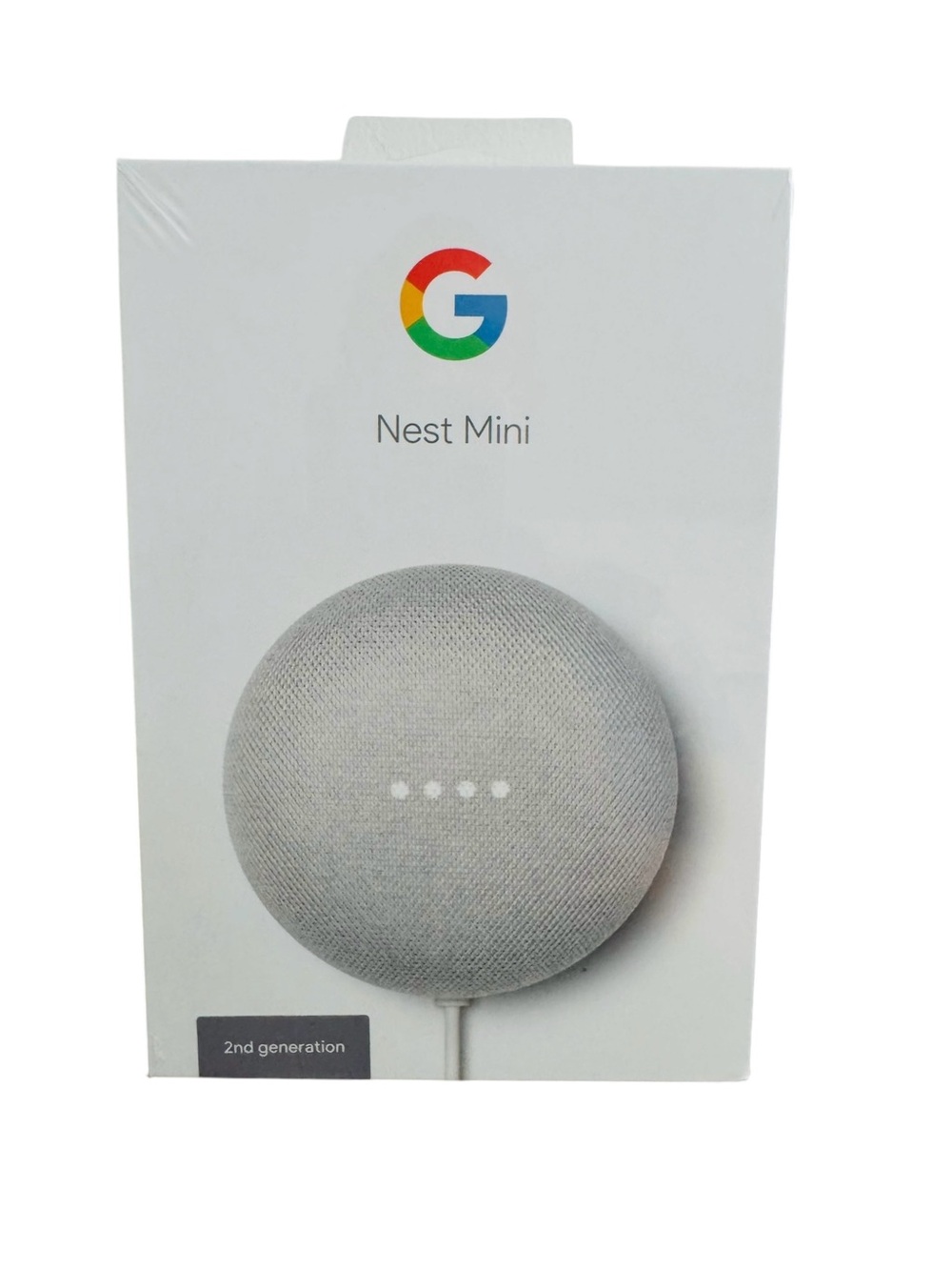 Google Nest Mini 2nd Gen Smart Speaker Chalk Sealed WiFi Bluetooth